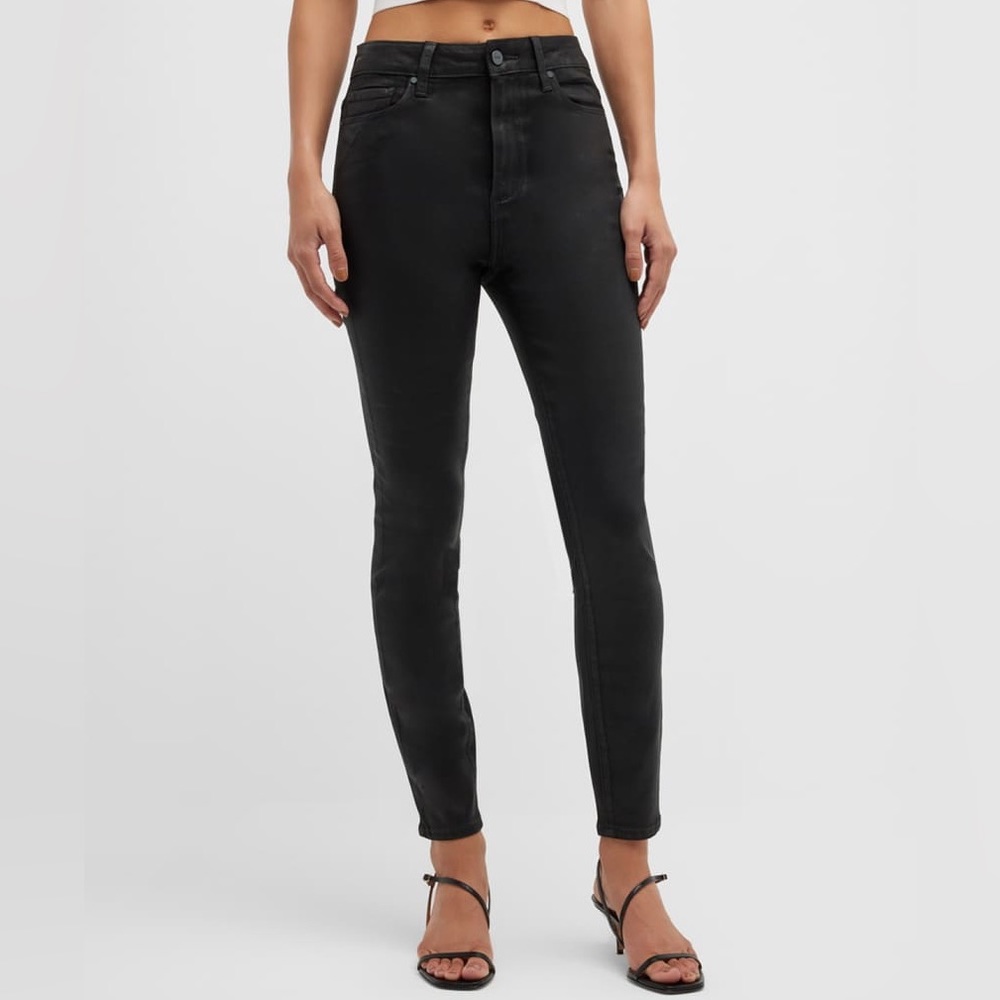 New Women’s Paige Hoxton Ankle Coated Skinny Jeans!🔥🔥🔥
